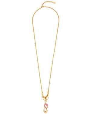 Chloé Chloé Tropicus Long Pendant Necklace - White