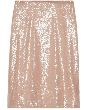 Gucci Sequin Embroidered Tulle Skirt - Natural