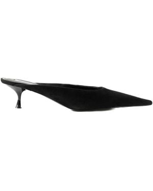 Victoria Beckham Sloan Mules - Black