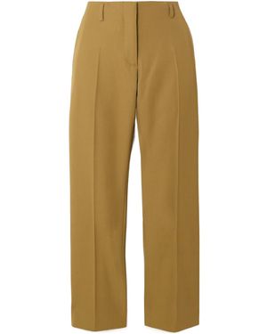Dries Van Noten Belt Ring Casual Trousers - Natural