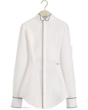 Dior Fitted Blouse - White
