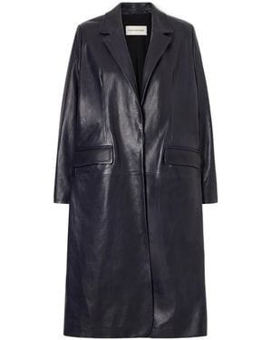 Nour Hammour Long-Sleeved Coat - Blue