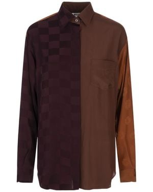 Moschino Long Sleeve Shirt - Brown