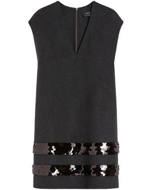 Weekend by Maxmara Brunner V-Neck Dress - Black