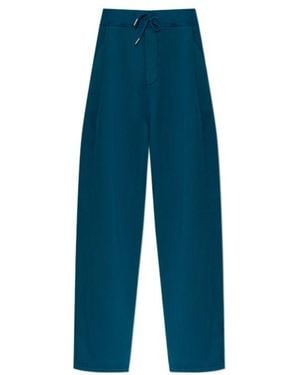 DSquared² Logo-Embroidered Drawstring Track Pants - Blue
