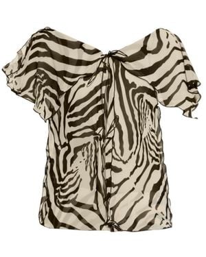 IRO Short-Sleeved Top - White