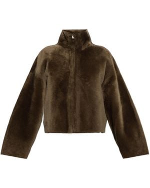 Arma Reversible Coat - Brown