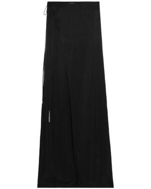 Blumarine High Waist Wrap-Detail Trousers - Black