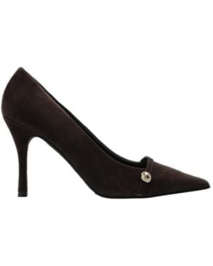Furla Sfera Pointed Toe Heeled Court Shoes - Black