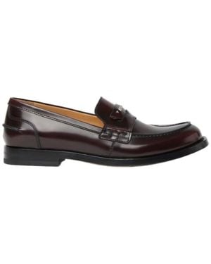 Fendi Ateneo Loafers - Brown