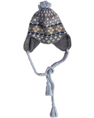 Miu Miu Wool And Cashmere Visor Hat - White