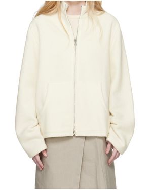 Rier Fleece Full-Zip Jacket - White