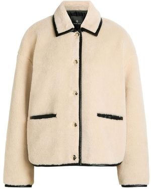 Anine Bing Long-Sleeved Casual Jacket - Natural