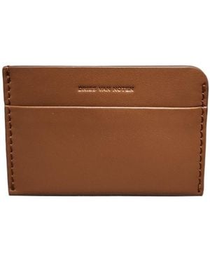 Dries Van Noten Letter Detail Clip - Brown