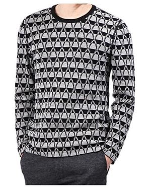 Lanvin Jacquard Crewneck Sweater - Multicolor