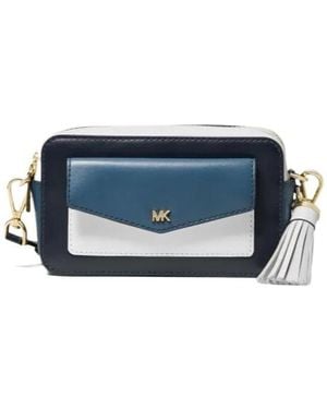 Michael Kors Logo Shoulder Bag - Blue