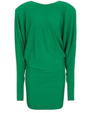 Alexandre Vauthier Stretch-Jersey Minidress - Green