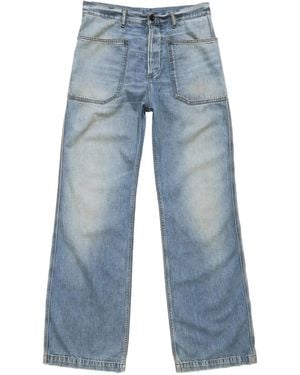 Acne Studios Denim Pants - Blue