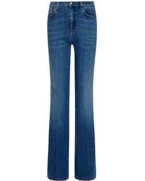 Marella Belt-Tethered Jeans - Blue