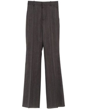 Bottega Veneta Pinstriped Trousers - Grey