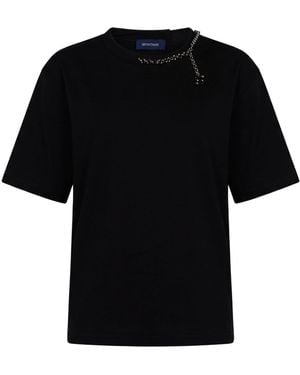 Sportmax Short Sleeves T-Shirts - Black