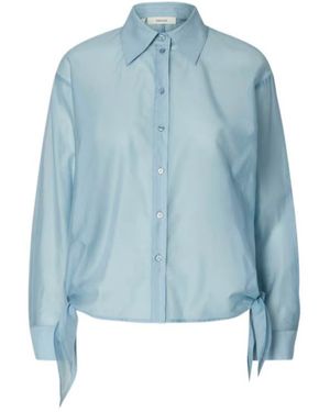 SELECTED Long Sleeve Shirt - Blue