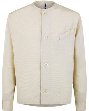 Givenchy Minimalist Long-Sleeve Shirt - White