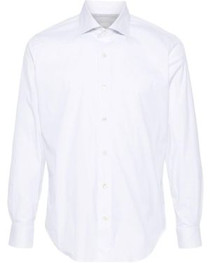 Eleventy Poplin Shirt - White