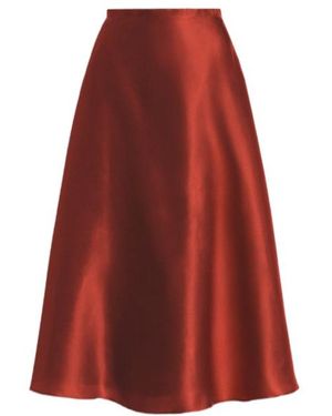 Alberta Ferretti Flared Midi Skirt