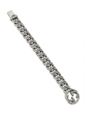 Gucci Interlocking Chain Bracelet - Metallic
