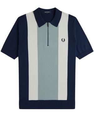 Fred Perry Fashionable And Versatile Top - Blue