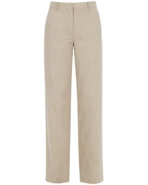 Paul Smith Wide-Leg Pants - Natural