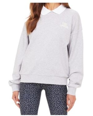 The Upside Pascal Collared Sweatshirt - Gray