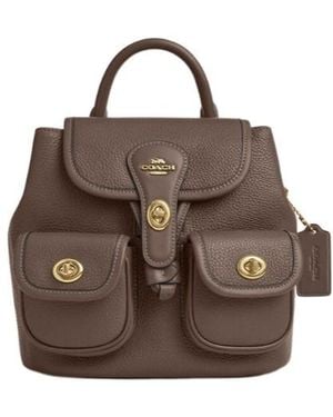 COACH Hadley Backpack - Brown