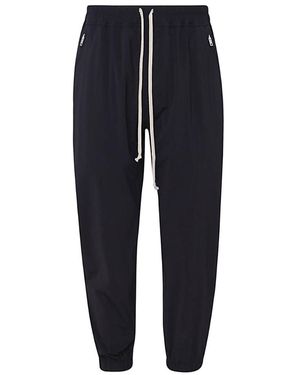 Rick Owens Drawstring Track Trousers - Blue