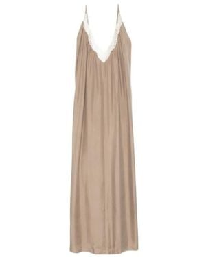 Alysi Slip Dress - Natural