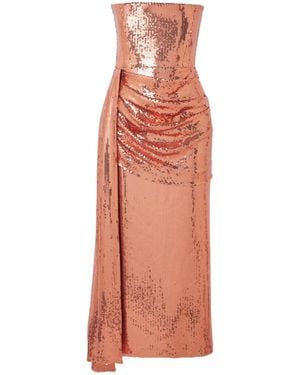 Alex Perry Maxi Evening Dress - Pink