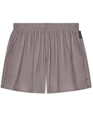 Courreges Courrèges Elasticated Waistband Swim Shorts - Grey