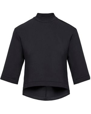 Moncler X Ee72 By Edward Enninful Neoprene T-Shirt - Blue