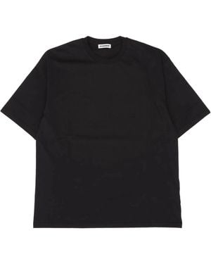 Jil Sander Short-Sleeved T-Shirt - Black
