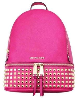 Michael Kors Rhea Large Backpack - Pink