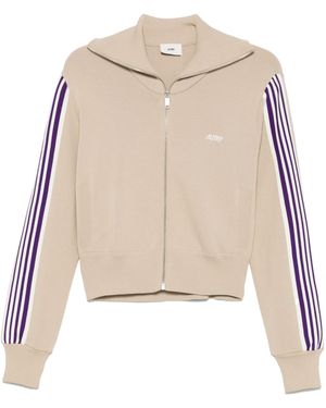 Autry Knit Zip Jacket - Natural
