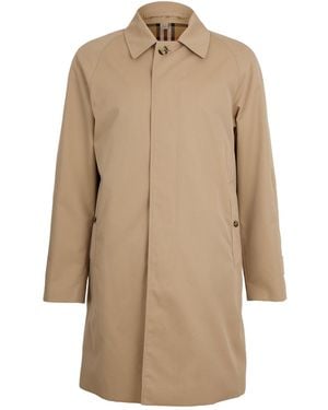 Burberry Classic Solid Coat - Natural