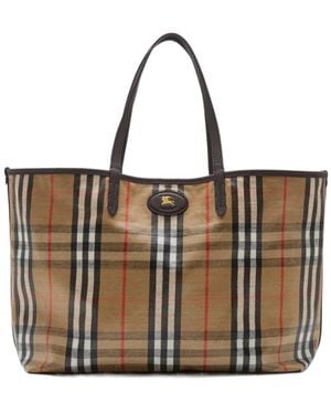 Burberry Medium Highlands Tote Bag - Brown