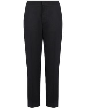 Dondup Straight-Leg Casual Pants - Black