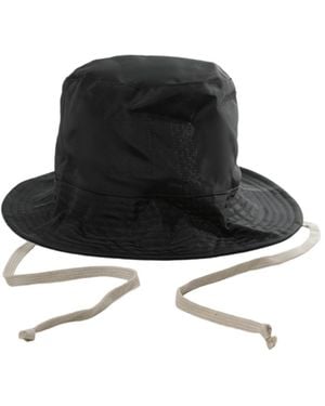 Rick Owens Tie-Detail Hat - Black