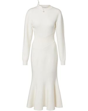 Givenchy Bow-Detail Midi Dress - White