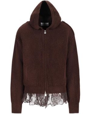 GIUSEPPE DI MORABITO Long-Sleeved Sweater - Brown