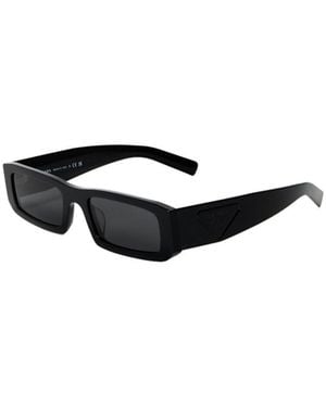 Prada Rectangular-Framed Sunglasses - White