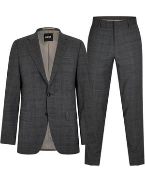 BOSS Hugo 2 Piece Suit - Black